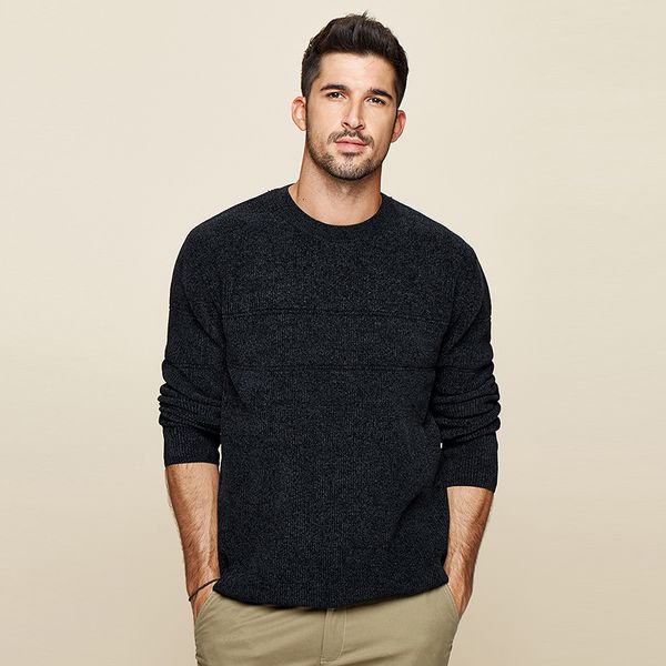 kuegou 2020 autumn plain black blue sweater men pullover casual jumper for male brand knitted korean new style clothes 12661, White;black
kuegou 2020 autumn plain black blue sweater men pullover casual jumper for male brand knitted korean new style clothes 12661, White;black