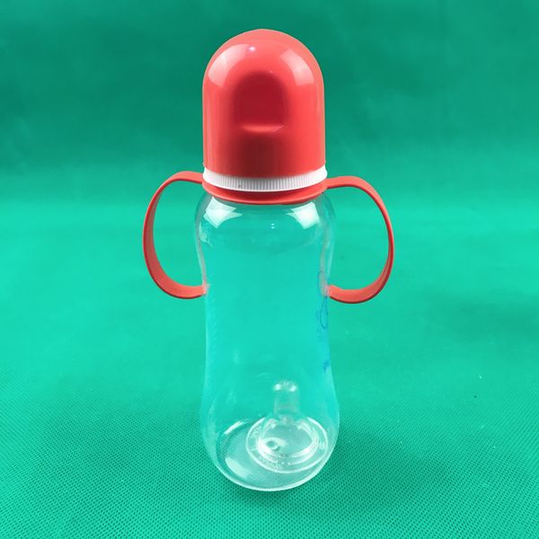 explosion-proof drop-proof milk milk bottle with handle newborn supplies infant transparent plastic bottle 2 yuan store 
explosion-proof drop-proof milk milk bottle with handle newborn supplies infant transparent plastic bottle 2 yuan store