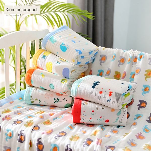 six-layer pure cotton gauze newborn baby cotton children's quilt bath bath towel baby's blanket children's towel quilt
six-layer pure cotton gauze newborn baby cotton children's quilt bath bath towel baby's blanket children's towel quilt