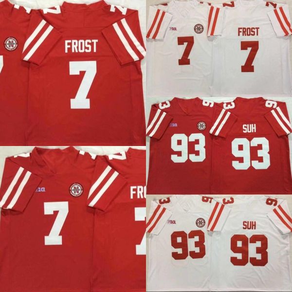 ncaa nebraska huskers jerseys 7 scott frost 93 ndamukong suh 100% embroidery college football jerseys, Black
ncaa nebraska huskers jerseys 7 scott frost 93 ndamukong suh 100% embroidery college football jerseys, Black
