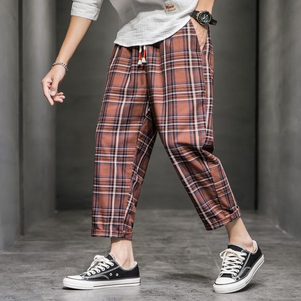 chinese style baggy pants black plaid casual pants mens streetwear harem male checkered trousers plus size men joggers
chinese style baggy pants black plaid casual pants mens streetwear harem male checkered trousers plus size men joggers