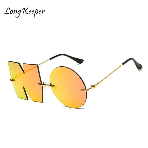 2020 fashion round letters no sunglasses women retro personality steampunk glasses men mirrored rimless eyewear, White;black
2020 fashion round letters no sunglasses women retro personality steampunk glasses men mirrored rimless eyewear, White;black