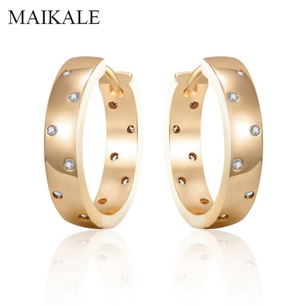maikale trendy gold hoop earrings round circle earrings for women zirconia earring simple accessories party jewelry gifts, Golden;silver
maikale trendy gold hoop earrings round circle earrings for women zirconia earring simple accessories party jewelry gifts, Golden;silver
