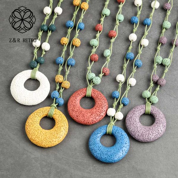 bohemia jewlery lava stone beads necklace for women with pendant women's long necklaces & pendants female suspension chokers new, Silver
bohemia jewlery lava stone beads necklace for women with pendant women's long necklaces & pendants female suspension chokers new, Silver