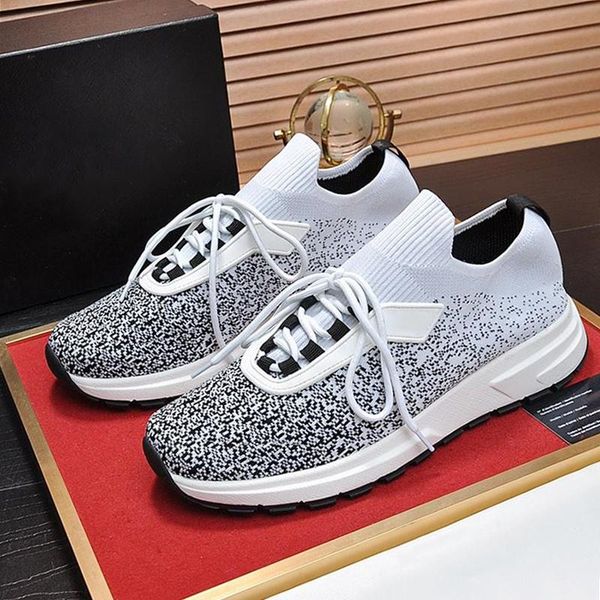 breathable air prax 01 knit fabric sneakers men 's shoes lightweight soft footwears luxury autumn and winter lace -up casual men shoes, Black 
breathable air prax 01 knit fabric sneakers men 's shoes lightweight soft footwears luxury autumn and winter lace -up casual men shoes, Black