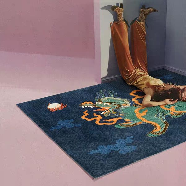 carpets chinese style kylin dragon pattern area rug , vintage home decoration bedside floor mat big size coffee table carpet
carpets chinese style kylin dragon pattern area rug , vintage home decoration bedside floor mat big size coffee table carpet