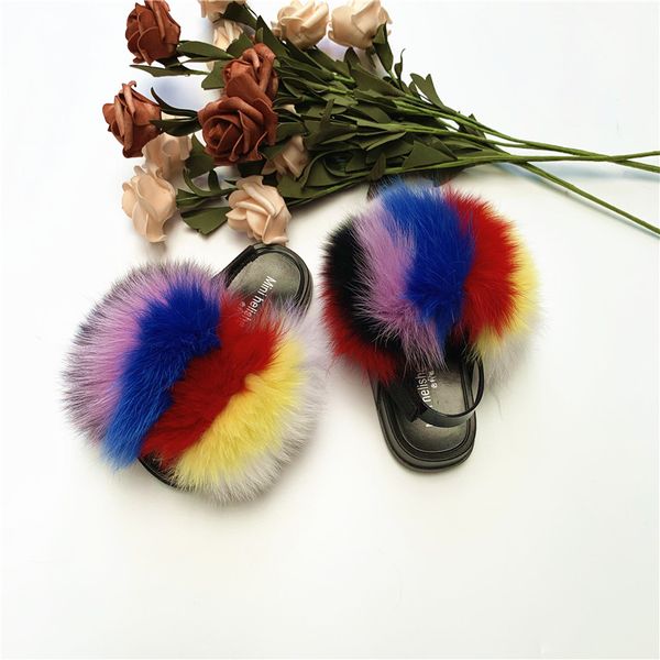 children' fur slippers children' fluffy slippers cute sandals outdoor antiskid sandals fur slipper, Black;grey
children' fur slippers children' fluffy slippers cute sandals outdoor antiskid sandals fur slipper, Black;grey