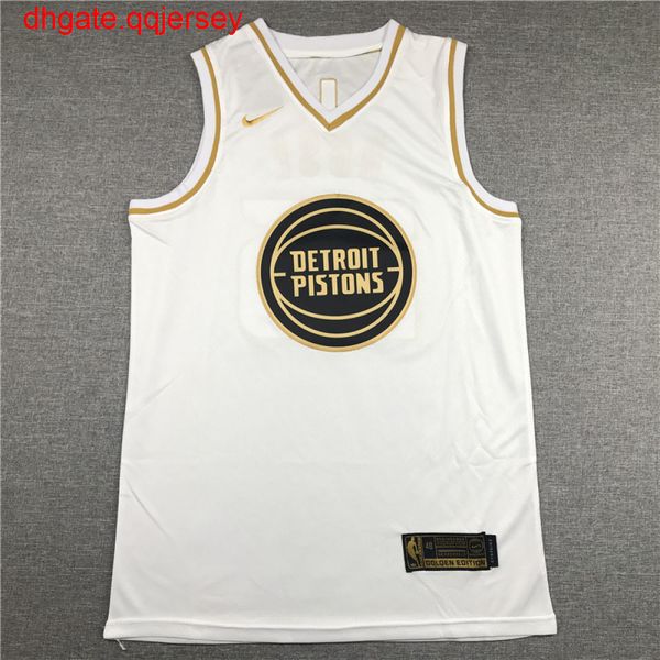 men's derrick roset #25 white golden jersey, Gray