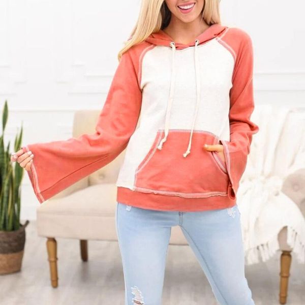 patchwork hoodies sweatshirt autumn fashion women splicing long sleeves hood pullover drawstring sweatshirt korean style blouse, Black
patchwork hoodies sweatshirt autumn fashion women splicing long sleeves hood pullover drawstring sweatshirt korean style blouse, Black