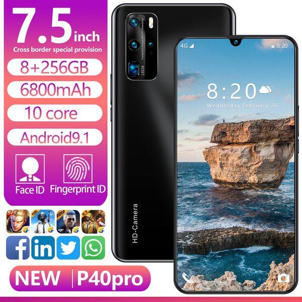 7,5-дюймовый большой экран p40pro android смартфон приграничное новое место взрыва p40pro производитель мобильных телефонов оптовая
7,5-дюймовый большой экран p40pro android смартфон приграничное новое место взрыва p40pro производитель мобильных телефонов оптовая