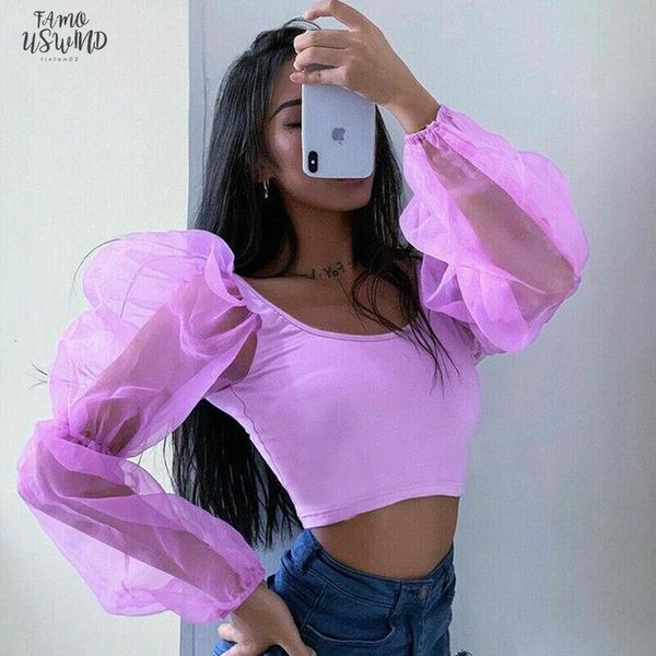 2020 summer women organza ruffled short sleeve solid color casual club short t shirt vintage tee korean style women clothes 2020, White
2020 summer women organza ruffled short sleeve solid color casual club short t shirt vintage tee korean style women clothes 2020, White