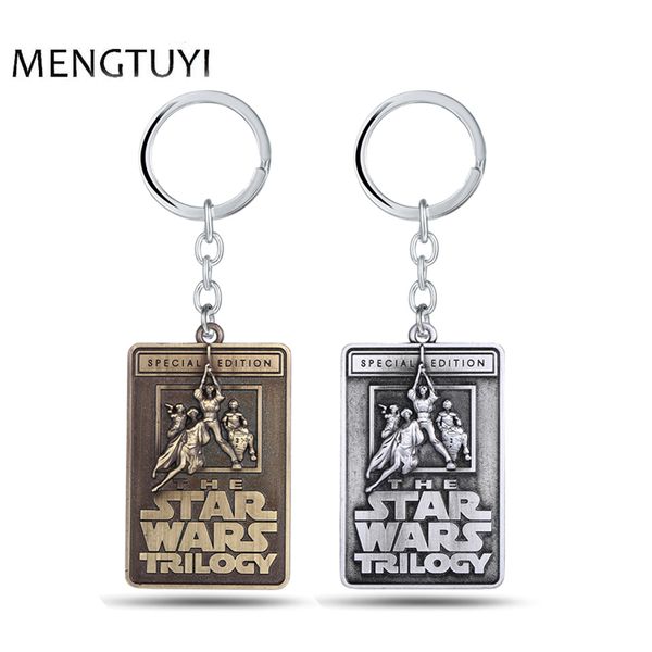 j store wars star keychain trilogy letters keyring square 6*4cm metal key chain car chaveiro men women movie souvenir, Silver
j store wars star keychain trilogy letters keyring square 6*4cm metal key chain car chaveiro men women movie souvenir, Silver