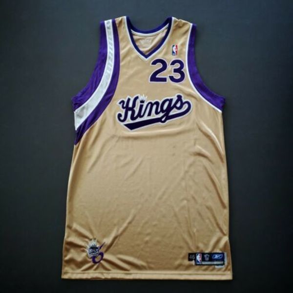 100% stitched kevin martin sac 2005 06 game worn issued jersey used basketball jerseys, Gray
100% stitched kevin martin sac 2005 06 game worn issued jersey used basketball jerseys, Gray