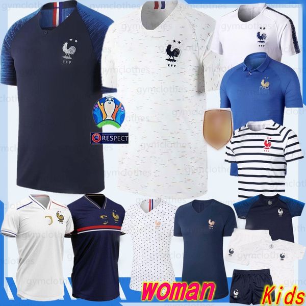 100th griezmann mbappe 19/20 soccer jerseys 2 star lafrance pogba lemar kante martialdembele giroud maillots de foot men+kids football shirt, Black;yellow
100th griezmann mbappe 19/20 soccer jerseys 2 star lafrance pogba lemar kante martialdembele giroud maillots de foot men+kids football shirt, Black;yellow
