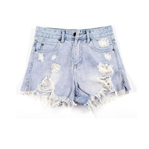 women's summer denim shorts middle waist grind holes blue jean shorts fashion women girls casual streetwear skinny hot, White;black
women's summer denim shorts middle waist grind holes blue jean shorts fashion women girls casual streetwear skinny hot, White;black