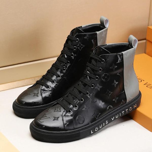 men shoes casual luxury ankle boots lace -up tattoo sneaker boot fashion chaussures pour hommes men shoes boots high -design, Black
men shoes casual luxury ankle boots lace -up tattoo sneaker boot fashion chaussures pour hommes men shoes boots high -design, Black