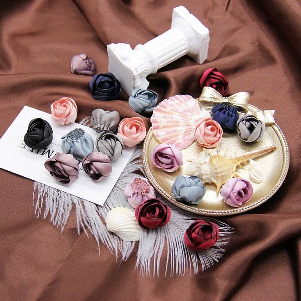 korean style diy rose small flower fabric brooch diy hand-fired grade accessories hairpin accessories, Silver
korean style diy rose small flower fabric brooch diy hand-fired grade accessories hairpin accessories, Silver