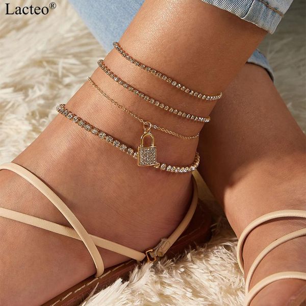 lacteo boho shiny rhinestone anklet bracelet charm lxuruy bling crystal lock dangle barefoot sandals ankle foot beach jewelry t200714, Red;blue
lacteo boho shiny rhinestone anklet bracelet charm lxuruy bling crystal lock dangle barefoot sandals ankle foot beach jewelry t200714, Red;blue