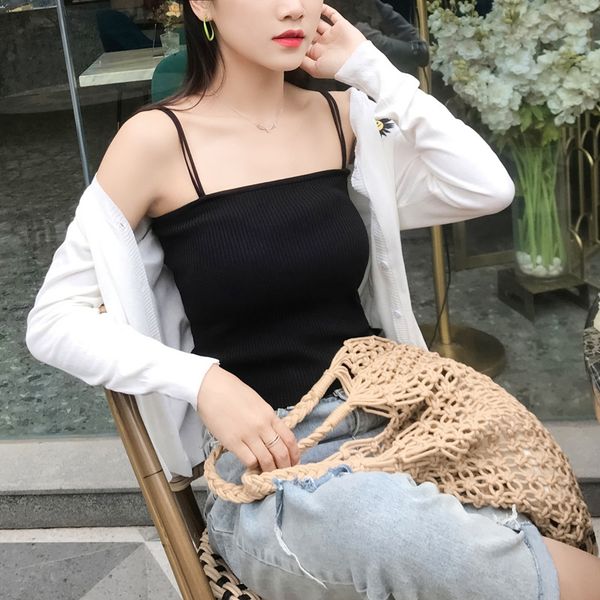 2020 new ice silk camisole women's summer outdoor all-match shoulder underwear underwear strap slim knitted base shirt top, Camo
2020 new ice silk camisole women's summer outdoor all-match shoulder underwear underwear strap slim knitted base shirt top, Camo