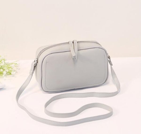 fashion women flap leather shoulder bags candy color handbags