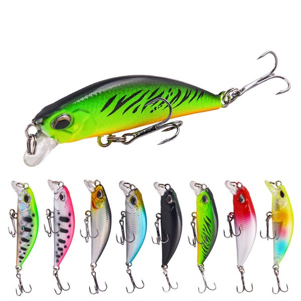 8pcs/lot 5.7cm/5.3g freshwater minnow set bionic fishing lure lot artificial wobblers bass trout snakehead hard bait fishing tackle
8pcs/lot 5.7cm/5.3g freshwater minnow set bionic fishing lure lot artificial wobblers bass trout snakehead hard bait fishing tackle