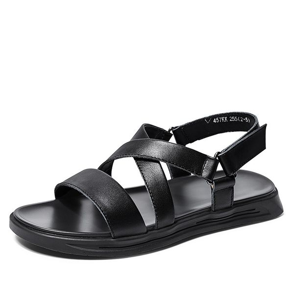 2020 summer mens casual gladiator soft platform sandals cross straps outside beach shoes vintage male genuine leather sandals, Black
2020 summer mens casual gladiator soft platform sandals cross straps outside beach shoes vintage male genuine leather sandals, Black