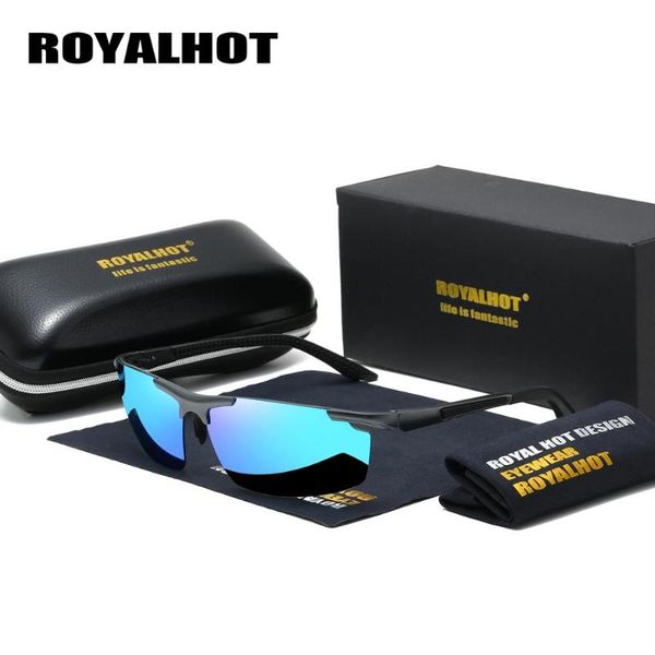 royalnew aluminum magnesium men's sunglasses men polarized coating mirror glasses male eyewear accessories for men, White;black
royalnew aluminum magnesium men's sunglasses men polarized coating mirror glasses male eyewear accessories for men, White;black