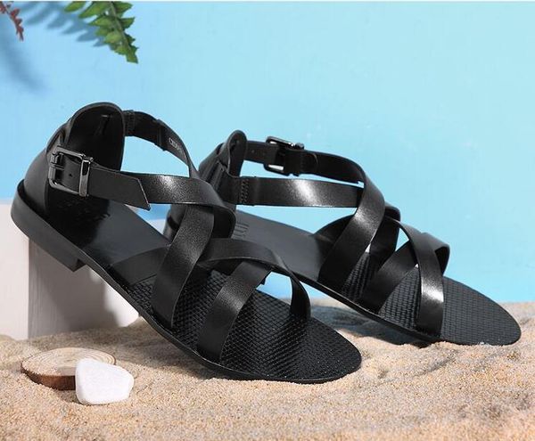style summer new quality mens sandals summer casual shoes for men fashion flat man sandals black
style summer new quality mens sandals summer casual shoes for men fashion flat man sandals black