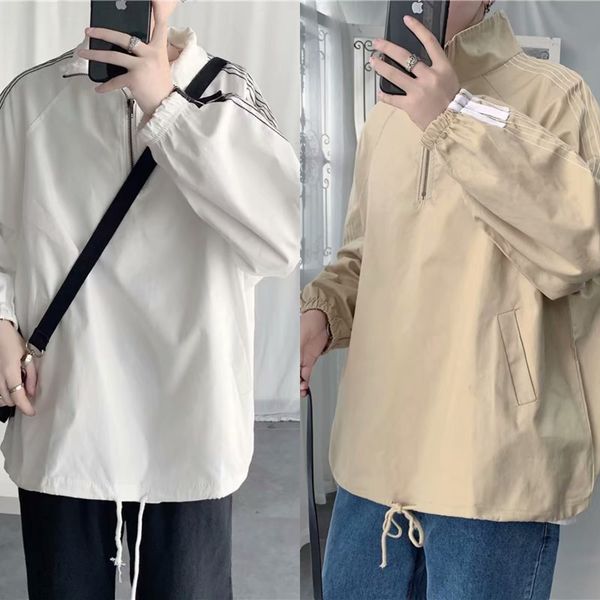 z1fob ins internet celebrity hoodie men's fashion brand hip hop loose handsome student hoodie headdress zipper zipper cover head clothe, Black
z1fob ins internet celebrity hoodie men's fashion brand hip hop loose handsome student hoodie headdress zipper zipper cover head clothe, Black
