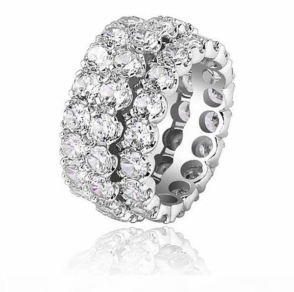 e 3 row cz diamonds кольцо 14k gold silver bling ring micro pave фианиты для мужчин женщин hiphop ювелирных подарки, Golden;silver
e 3 row cz diamonds кольцо 14k gold silver bling ring micro pave фианиты для мужчин женщин hiphop ювелирных подарки, Golden;silver