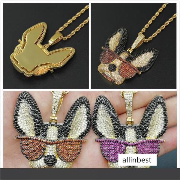accessories 18k gold mixed color cubic zirconia blingbling cartoon dog glasses pendant necklace hip hop diamond jewelry gifts for lovers, Silver
accessories 18k gold mixed color cubic zirconia blingbling cartoon dog glasses pendant necklace hip hop diamond jewelry gifts for lovers, Silver