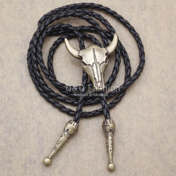 western texas longhorn steer cow skull leather rodeo bolo tie necktie jewelry new, Silver
western texas longhorn steer cow skull leather rodeo bolo tie necktie jewelry new, Silver