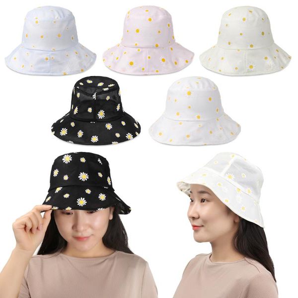 1 pc fashion summer women daisies embroidered bucket hat transparent panama lace floral hats sunscreen beach fisherman cap, Blue;gray
1 pc fashion summer women daisies embroidered bucket hat transparent panama lace floral hats sunscreen beach fisherman cap, Blue;gray