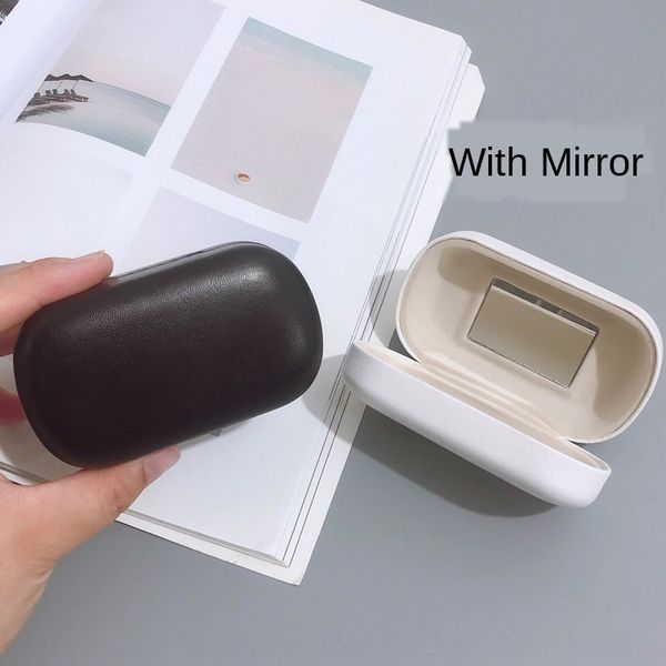 bbsmv leather with mirror wordless contact glasses case glasses lens case storage aneroid diy multi-function storage box cosmetic contact le, Blue
bbsmv leather with mirror wordless contact glasses case glasses lens case storage aneroid diy multi-function storage box cosmetic contact le, Blue