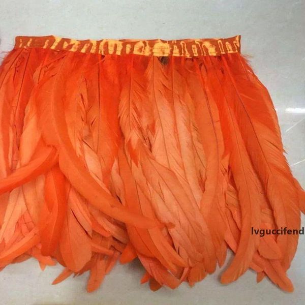 2yards/pcs orange rooster feather trimming rooster coque tail feather trimming fringe chicken feather on satin header for party dress trim
2yards/pcs orange rooster feather trimming rooster coque tail feather trimming fringe chicken feather on satin header for party dress trim