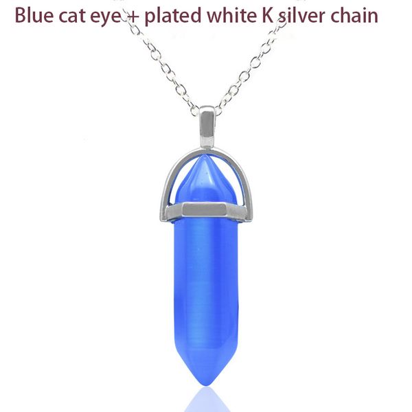 natural stone bullet shape quartz healing crystals necklaces hexagonal pillar pendants crystal agate bullet bullet shape, Black
natural stone bullet shape quartz healing crystals necklaces hexagonal pillar pendants crystal agate bullet bullet shape, Black