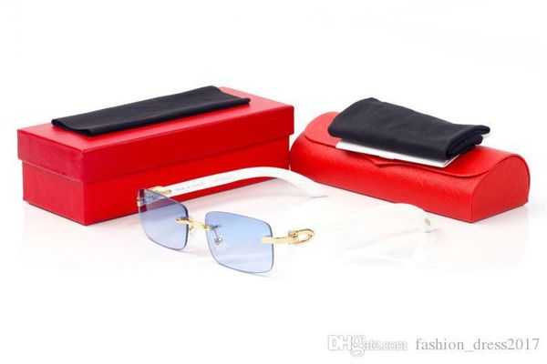 fashion sports rimless sunglasses gold metal wood sun glasses fashion mens womens leopard buffalo glasses with boxes gafasdr27, White;black
fashion sports rimless sunglasses gold metal wood sun glasses fashion mens womens leopard buffalo glasses with boxes gafasdr27, White;black