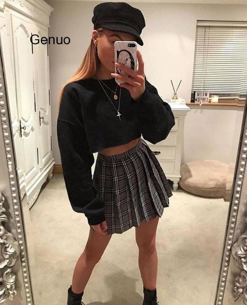 women's hoodies & sweatshirts winter women pullover solid sweatshirt female autumn casual designer round neck long sleeve clothing drop, Black
women's hoodies & sweatshirts winter women pullover solid sweatshirt female autumn casual designer round neck long sleeve clothing drop, Black
