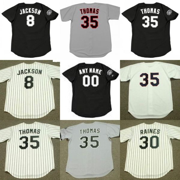 чикаго 8 bo джексон 35 frank thomas 45 михаил 30 тим рейнс джерси бейсбол нашит, Black
чикаго 8 bo джексон 35 frank thomas 45 михаил 30 тим рейнс джерси бейсбол нашит, Black