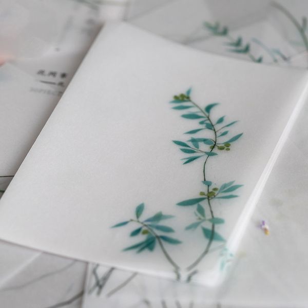 30 pcs creative chinoiserie artsy leaves writing note plants flowers memo pads transparent paper loose leaf paper
30 pcs creative chinoiserie artsy leaves writing note plants flowers memo pads transparent paper loose leaf paper