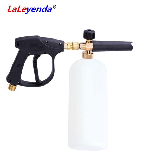 laleyenda foam generator with g1/4" quick release pressure washer gun soap cannon lance spray motorcycle car wash cleaner 1000ml
laleyenda foam generator with g1/4" quick release pressure washer gun soap cannon lance spray motorcycle car wash cleaner 1000ml
