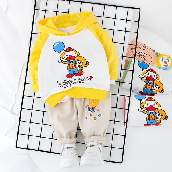 spring cartoon baby boy clothes set hooded sweatshirt with pants 2pcs children's suit brand newborn pullover cotton boys outfits, White
spring cartoon baby boy clothes set hooded sweatshirt with pants 2pcs children's suit brand newborn pullover cotton boys outfits, White