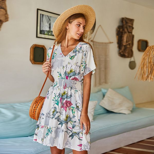 white mini dress for women summer bohemian floral ruffles casual short sleeves beach dresses bohemian floral summer woman dress
white mini dress for women summer bohemian floral ruffles casual short sleeves beach dresses bohemian floral summer woman dress