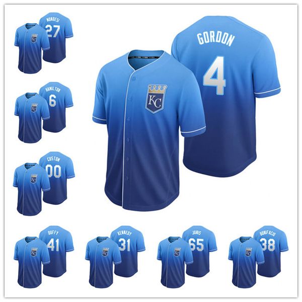 kansas city royals men women youth 13 salvador perez 41 danny duffy royal fade baseball jersey, Black
kansas city royals men women youth 13 salvador perez 41 danny duffy royal fade baseball jersey, Black