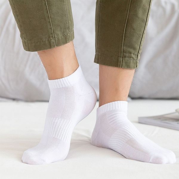 men's socks fashion men cotton ankle sports solid mesh summer breathable thin invisible short non-slip male boat, Black
men's socks fashion men cotton ankle sports solid mesh summer breathable thin invisible short non-slip male boat, Black