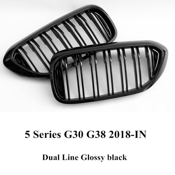 2 шт высокое качество dual line front grill гонки решетка для серии g30 g38 2018-in abs почки mesh grille b-m-w 5
2 шт высокое качество dual line front grill гонки решетка для серии g30 g38 2018-in abs почки mesh grille b-m-w 5