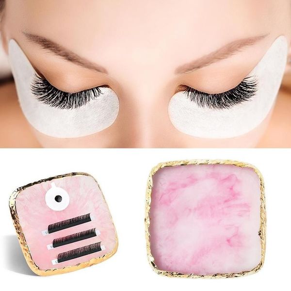 false eyelashes 1 pcs eyelash extension stand pallet pad resin square lashes glue holder for fake makeup tools
false eyelashes 1 pcs eyelash extension stand pallet pad resin square lashes glue holder for fake makeup tools