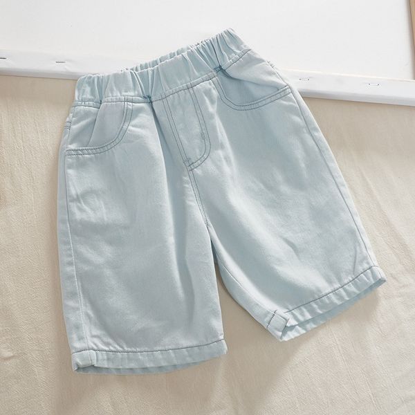 2020 new panty panty children's pants 1-8 years old male and female babies korean style denim shorts children's denim shorts, Blue
2020 new panty panty children's pants 1-8 years old male and female babies korean style denim shorts children's denim shorts, Blue
