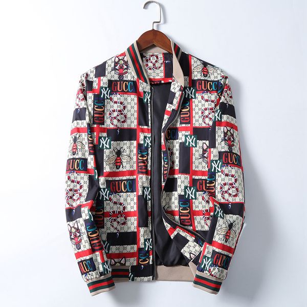 fashion jacket windbreaker long sleeve mens jackets hoodie clothing zipper with animal letter pattern plus size clothes m-3xl n97, Black;brown
fashion jacket windbreaker long sleeve mens jackets hoodie clothing zipper with animal letter pattern plus size clothes m-3xl n97, Black;brown