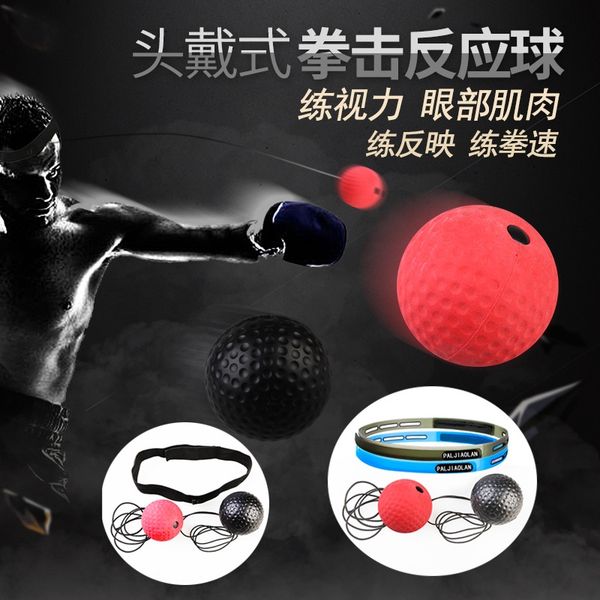head-mounted boxing speed ball reaction ball children's combat magic magic training sanda vent precision decompression
head-mounted boxing speed ball reaction ball children's combat magic magic training sanda vent precision decompression